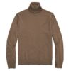 Men’s Solid Turtleneck Sweater – Classic Knit Collar
