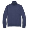 Men’s Solid Turtleneck Sweater – Classic Knit Collar