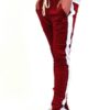 Velvet Pants – Skinny Joggers with Ankle Zippers