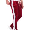 Velvet Pants – Skinny Joggers with Ankle Zippers