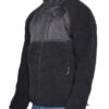 Full Zip Sherpa Fleece Jacket – Zipper Chest Pocket