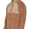 Full Zip Sherpa Fleece Jacket – Zipper Chest Pocket