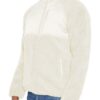 Full Zip Sherpa Fleece Jacket – Zipper Chest Pocket
