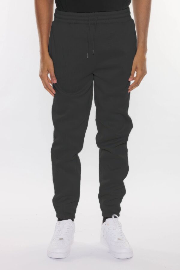 Men’s Solid Sweat Joggers – Drawstring Waist