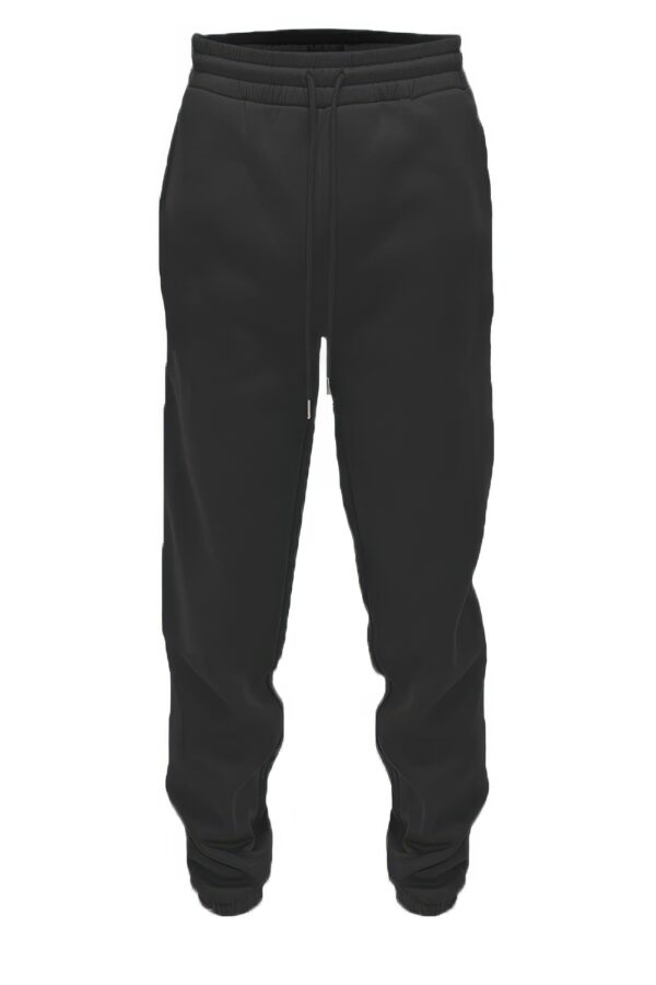 Men’s Solid Sweat Joggers – Drawstring Waist