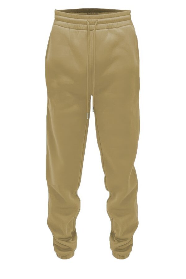 Men’s Solid Sweat Joggers – Drawstring Waist