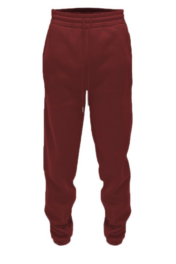 Men’s Solid Sweat Joggers – Drawstring Waist