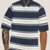 Old School Striped Pique Polo Shirt – Men’s Classic Stripe