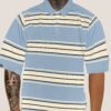 Old School Striped Pique Polo Shirt – Men’s Classic Stripe