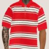 Old School Striped Pique Polo Shirt – Men’s Classic Stripe