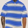 Old School Striped Pique Polo Shirt – Men’s Classic Stripe