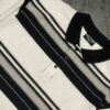 Old School Striped Pique Polo Shirt – Men’s Two-Tone