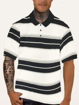 Old School Pique Polo – Contrast Collar & Sleeve Trim