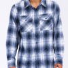 Plaid Flannel Shirt – Regular Fit with Chest Pockets