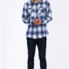 Plaid Flannel Shirt – Regular Fit with Chest Pockets
