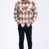 Plaid Flannel Shirt – Regular Fit with Chest Pockets
