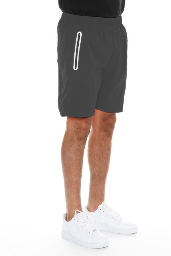 Men’s Performance Running Shorts with Reflective Pocket