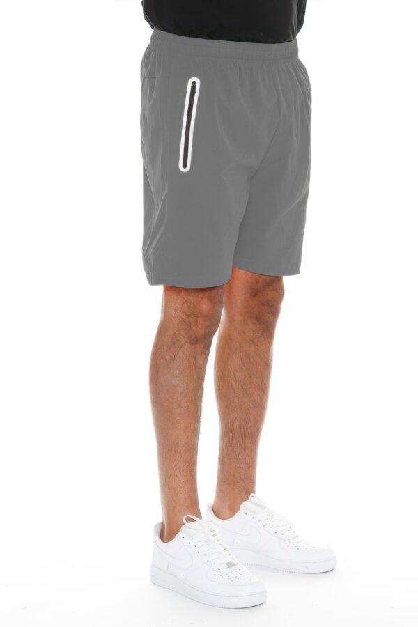 Men’s Performance Running Shorts with Reflective Pocket