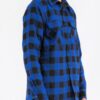 Men’s Quilted Padded Flannel Shirt-Jacket – Angled Pockets