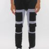 Color Block Cargo Track Pant – Contrast Panel Design