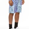 Men’s Paisley Bandana Sweat Shorts – Bold Print