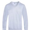 Men’s Classic V-Neck Sweater – Solid Knit