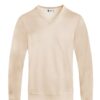 Men’s Classic V-Neck Sweater – Solid Knit