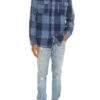 Men’s Brushed Checkered Flannel Shacket