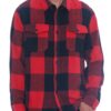 Men’s Brushed Checkered Flannel Shacket