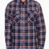 Men’s Plaid Flannel Shirt – Regular Fit with Chest Pockets