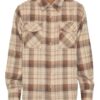 Checker Plaid Flannel Shirt – Long Sleeve for Men