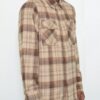Checker Plaid Flannel Shirt – Long Sleeve for Men
