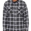 Checker Plaid Flannel Shirt – Long Sleeve for Men