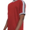 Men’s Striped Tape Short-Sleeve Cotton T-Shirt
