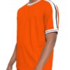 Men’s Striped Tape Short-Sleeve Cotton T-Shirt