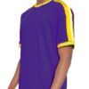 Men’s Striped Tape Short-Sleeve Cotton T-Shirt