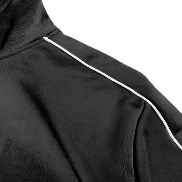 Men’s Side-Pipe Track Jacket with White Contrast Piping