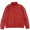 Men’s Side-Pipe Track Jacket with White Contrast Piping