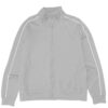 Men’s Side-Pipe Track Jacket with White Contrast Piping