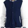Melton Letterman Varsity Jacket with PU Sleeves