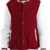 Melton Letterman Varsity Jacket with PU Sleeves