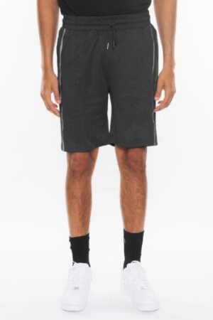 Men’s Taped Stripe Shorts – Side Tape Detail