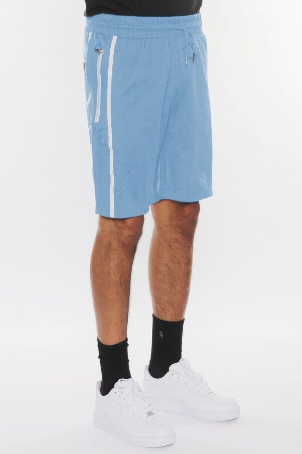Men’s Taped Stripe Shorts – Side Tape Detail