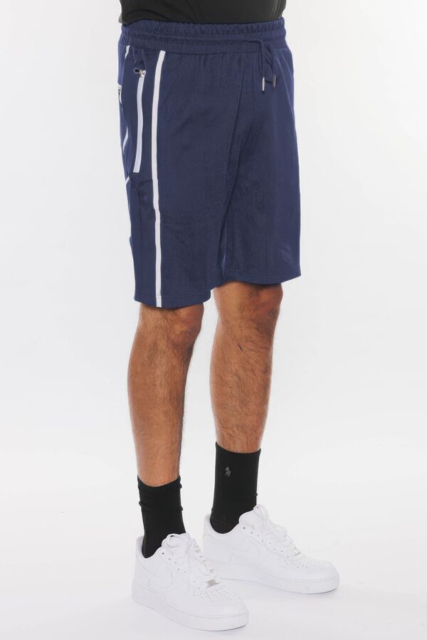 Men’s Taped Stripe Shorts – Side Tape Detail