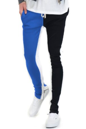 Two-Tone Color Block Track Joggers – Men’s Activewear