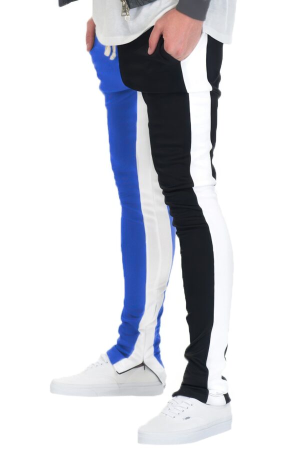 Two-Tone Color Block Track Joggers – Men’s Activewear