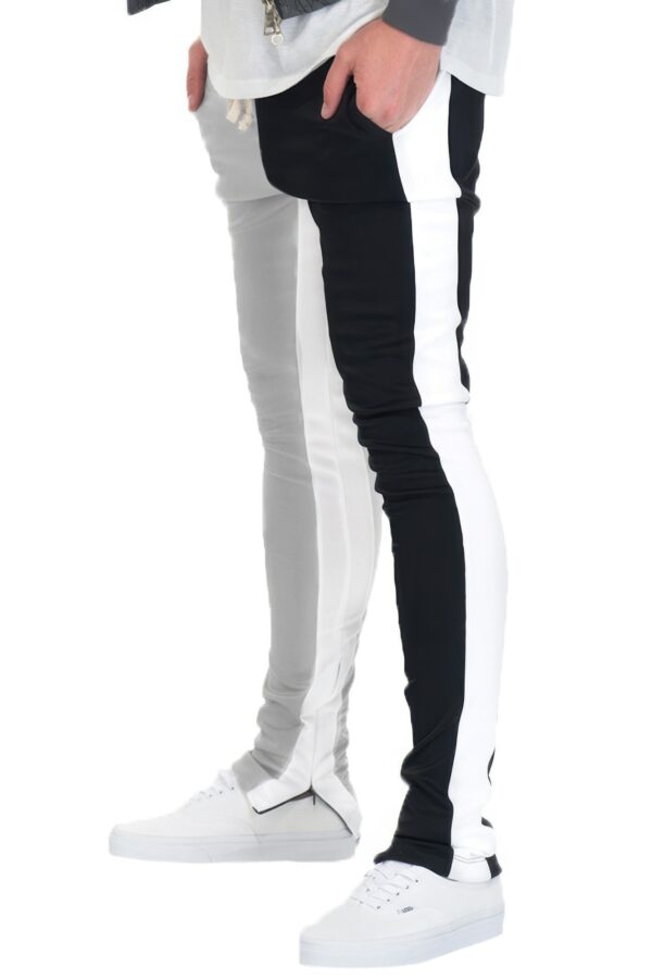 Two-Tone Color Block Track Joggers – Men’s Activewear