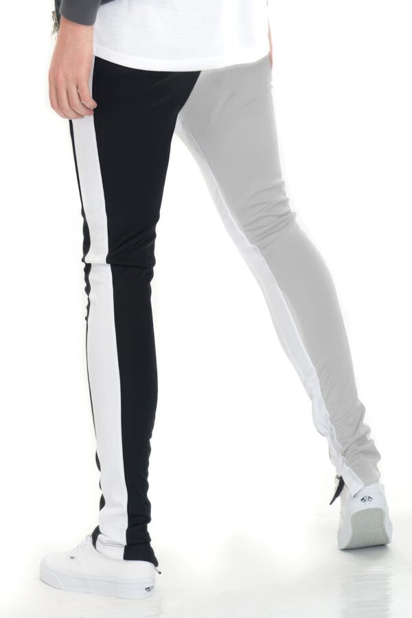 Two-Tone Color Block Track Joggers – Men’s Activewear