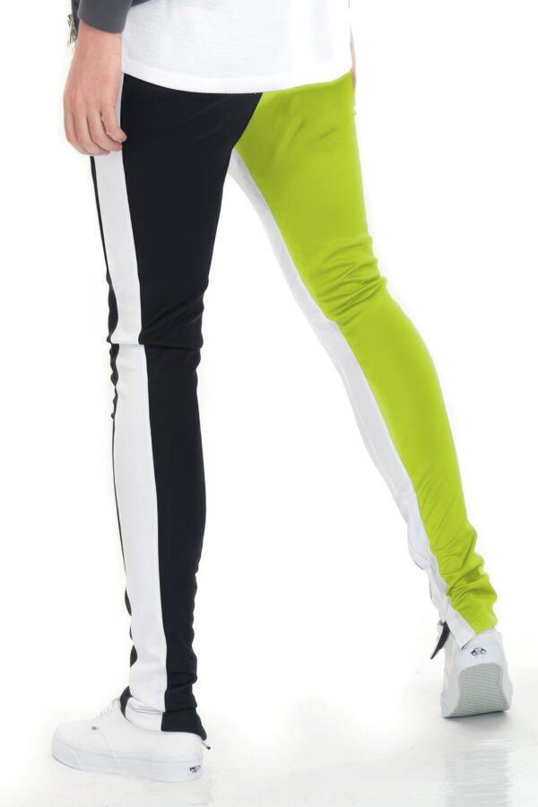 Two-Tone Color Block Track Joggers – Men’s Activewear