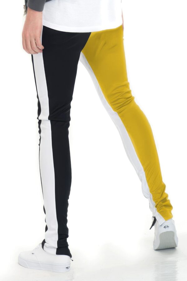 Two-Tone Color Block Track Joggers – Men’s Activewear